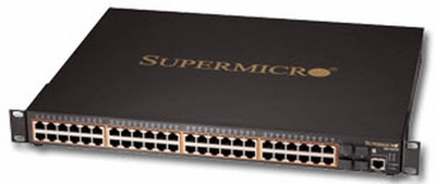 SSE-G2252P SuperMicro 48 RJ45 10/100/1000 Ports and 4 SFP 1G Ports w/ Power-over-Ethernet Layer 2 Switch