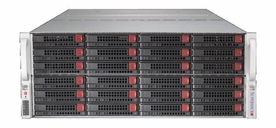 SSG-6047R-E1R72L SuperMicro SuperStorage 4U 72 x 3.5inch HDD Bays 16 x DDR3 Network Storage Server