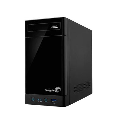 STBN6000200 Seagate Business Storage 2-bay 6TB 700MHz 512MB RAM 2 x 10/100/1000Mbps Ethernet 2 x SATA 3Gbps 2 x USB 3.0 1 x USM Network Attached Storage (NAS) Server