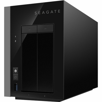 STEC1004000 Seagate WSS NAS 2-bay 2 x Total Bays 4TB HDD Gigabit Ethernet Network (RJ-45) Windows Server 2012 R2 Essentials Desktop