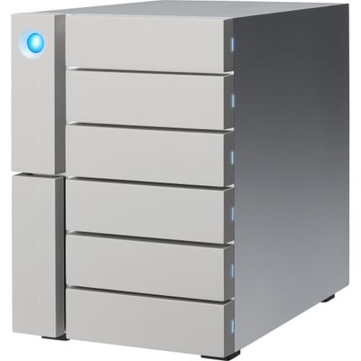 STFK60000400 LaCie 6big DAS Array 6 x HDD Supported 6 x HDD Installed 60TB Installed HDD Capacity 6 x Total Bays USB 3.1, Thunderbolt 3 0, 1, 5, 6, 10, 50 RAID Levels External