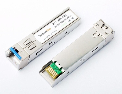 TN-SFP-BXU Transition 1Gbps 1000Base-BX 1310nm TX/1490nm RX LC Connector 10km Transceiver Module