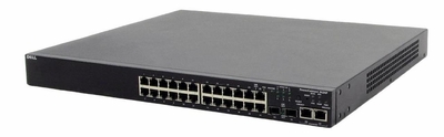 UJ599 Dell PowerConnect 3424P 24-Ports 10/100 Fast Ethernet Managed Switch