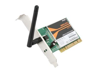 WDA-1320 D-Link Wireless G WDA-1320 Desktop Adapter PCI 54Mbps