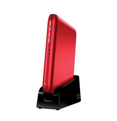 WDBAAC5000ARD Western Digital My Passport Elite 500GB 5400RPM USB 2.0 2.5-inch External Hard Drive (Red)