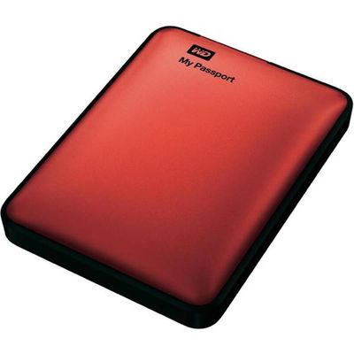 WDBBEP0010BRD Western Digital My Passport 1TB USB 3.0 2.5-inch External Hard Drive (Red)