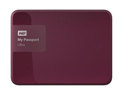 WDBBKD0030BBY-NESN Western Digital My Passport Ultra 3TB USB 3.0 2.5-inch External Hard Drive (Berry)