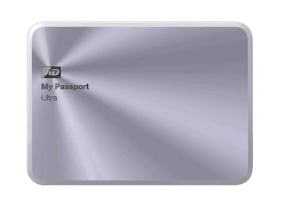 WDBEZW0030BSL-NESN Western Digital My Passport Ultra Metal 3TB USB 3.0 2.2.5-inch External Hard Drive (Silver)
