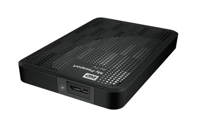 WDBHDK5000ABK-PESN Western Digital My Passport AV-TV 500GB USB 3.0 (Black) MediaPlayer with External Hard Drive