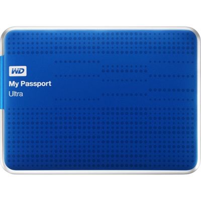WDBPGC5000ABL-NESN Western Digital My Passport Ultra 500GB USB 3.0 2.5-inch External Hard Drive (Blue)