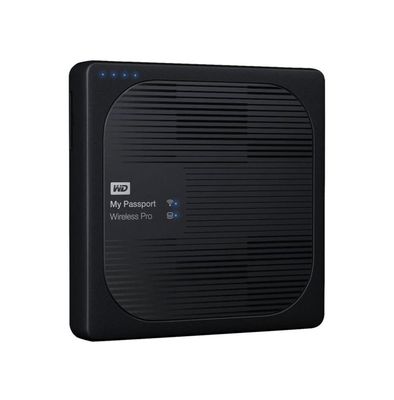 WDBSMT0030BBK-NESN Western Digital My Passport Wireless Pro 3TB USB 3.0 Wi-Fi External Hard Drive (Black)
