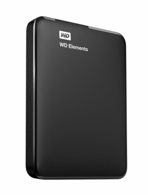 WDBU6Y0020BBK Western Digital Elements 2TB USB 3.0 2.5-inch External Hard Drive (Black)