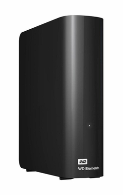 WDBWLG0040HBK-NESN Western Digital Elements 4TB USB 3.0 3.5-inch External Hard Drive (Black)