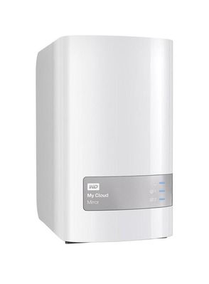 WDBWVZ0040JWT-EESN Western Digital My Cloud Mirror Gen2 2-bays 4TB (2 x 2TB) HDD Gigabit Ethernet USB 3.0 RAID 1 Personal Cloud Storage NAS System