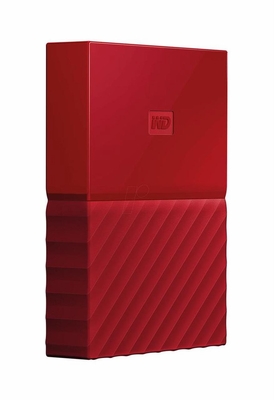 WDBYFT0020BRD-WESN Western Digital My Passport 2TB USB 3.0 Secure Portable External Hard Drive (Red)