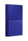 WDBYFT0040BBL-WESN Western Digital My Passport 4TB USB 3.0 Secure Portable External Hard Drive (Blue)
