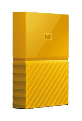 WDBYNN0010BYL-WESN Western Digital My Passport 1TB USB 3.0 Secure Encryption External Hard Drive (Yellow)