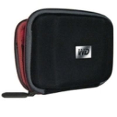WDCC001RNN Western Digital Portable Hard Drive Case Nylon EVA (Ethylene Vinyl Acetate) Black