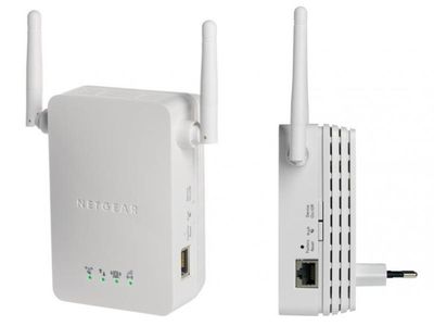 WN3000RP-100PES NetGear 2.4GHz 802.11b/g/n Universal Wi-Fi Range Extender