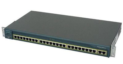 WS-2950-24 Cisco Catalyst 2950 24-Ports RJ45 10/100Mbps Ethernet Switch
