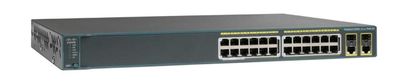 WS-2960-24LC-S Cisco Catalyst 2960 Series 24-Ports Ethernet 10/100Mbps 1 x Gigabit LAN 1 x SFP-based Switch