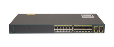 WS-2960-24TC-L Cisco Catalyst Ws-c2960-24-s 24-Ports 10/100Mbps PoE Switch with 2x SFP