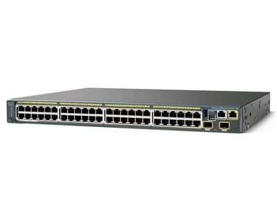 WS-2960S-48FPD-L Cisco Catalyst 2960S 48-Ports RJ-45 10/100/1000Mbps Rack-mountable Managed Switch with 2x Gigabit SFP and 2x 10 Gigabit SFP+ Ports