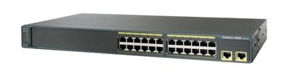 WS-C2960-24-TT-L1 Cisco Catalyst 2960 24-Ports Ethernet 10/100 2-Ports 10/100/1000-TX Uplinks Switch