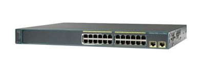 WS-C2960-24LT-L-REFU Cisco Catalyst 2960 24-Ports 10/100 8x Poe Switch