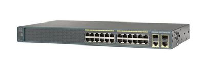 WS-C2960-24TC-S-REFU Cisco Catalyst 2960 24-Ports 10/100 + 2 T SFP Lan Lite Image Switch