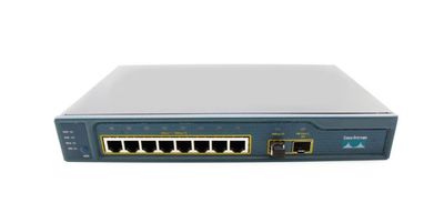 WS-C2960-8TF-S Cisco Catalyst 2960 8-Ports 10Base-T RJ-45 Manageable Layer2 Rack-mountable, Wall Mountable and Desktop Switch with 1x Shared SFP Slot