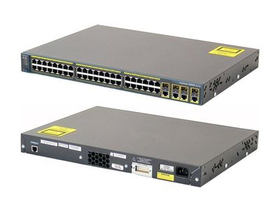 WS-C2960G-48TC-L-DDO Cisco Catalyst 2960 44-Ports RJ-45 Manageable Layer2 Desktop and Rack-mountable Ethernet Switch with 4x Shared SFP Slots