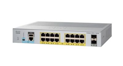 WS-C2960L-16PS-LL Cisco Catalyst 16-Ports 10/100/1000Base-T RJ-45 PoE+ Manageable Layer4 Magnetic Mount and Rail-mountable Ethernet Switch with 2x SFP Ports