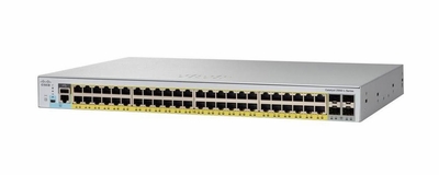 WS-C2960L-48TQ-LL Cisco Catalyst 2960L-48TQ-LL 48-Ports 10/100/1000Base-T RJ-45 Manageable Layer4 Switch with 4x SFP+ Ports