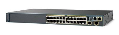 WS-C2960S-24PD-L-DDO Cisco Catalyst C2960s 24-Ports 10/100/1000 RJ-45 PoE Manageable Layer2 Rack-mountable 1U Stackable Ethernet Switch with 2x 10 Gigabit SFP+ Ports