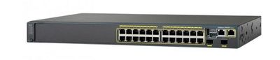 WS-C2960S-F24TS-S Cisco Catalyst 2960 SF Series 24-Ports 10/100 RJ-45 Manageable Rack-mountable Fast Ethernet Switch with 4x SFP GE Uplink Ports