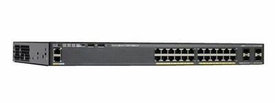 WS-C2960X-24PS-L-WS Cisco Catalyst 2960-x 24-Ports Gige Poe 370w 4 X 1g Sfp Lan Base