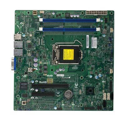 X10SLL-F SuperMicro Single Socket H3 LGA-1150 Intel C222 Express PCH Xeon E3-1200 v3/ 4th Gen Core i3/ Pentium/ Celeron Processors Support Micro-ATX Server Motherboard