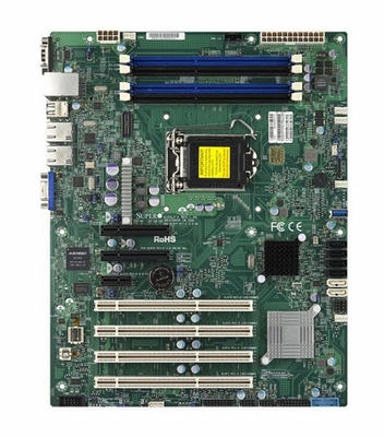 X10SLX-F-B SuperMicro Intel C222 Express PCH Xeon E3-1200 v3/ 4th Gen Core i3/ Pentium/ Celeron Processors Support Single socket H3 LGA-1150 ATX Server Motherboard