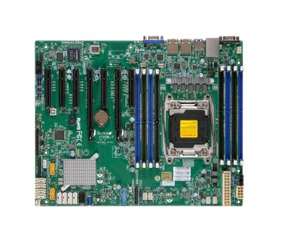 X10SRL-F SuperMicro Socket R3 LGA 2011 Xeon E5-2600 E5-1600 v4/ v3 Processors Support Intel C612 Chipset DDR4 8x DIMM 10 x SATA 6Gbps ATX Server Motherboard