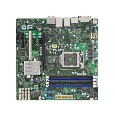X11SAEMB SuperMicro Socket H4 LGA 1151 Xeon E3-1200 v5 / v6 Intel C236 Chipset DDR4 4 x DIMM 8 x SATA 6Gbps micro-ATX Server Motherboard