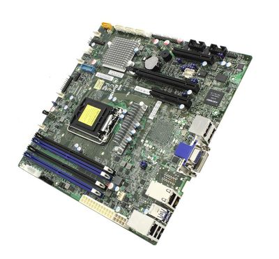 X11SSZFO SuperMicro Socket H4 LGA 1151 Xeon E3-1200 v5 / v6 Intel C236 Chipset DDR4 4 x DIMM 4 x SATA 6Gbps micro-ATX Server Motherboard