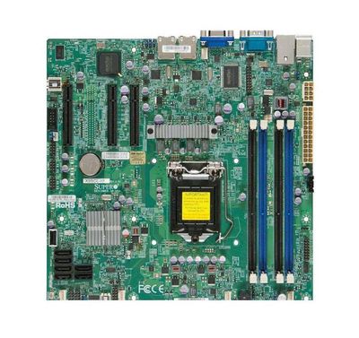 X9SCMIIFB SuperMicro X9SCM-iiF Socket LGA1155 Intel C204 PCH Chipset micro-ATX Server Motherboard