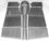 1949-51 FORD  FRONT FLOORBOARD, SMALL BLOCK PASS. CAR 
