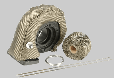 DEI T3 T4 T6 Titanium Turbo Heat Shield Kit