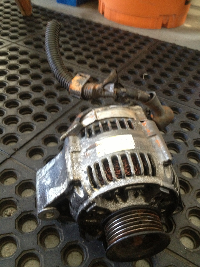 Used Parts // One-Click - JZS147 2JZ-GTE JDM Aristo Automatic 110 amp ...