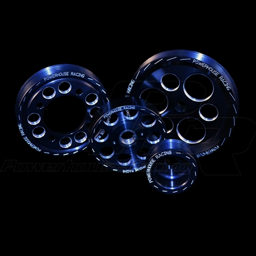 !! BLACK FRIDAY 2022 SPECIALS !! PHR PowerHouse Racing 4 Piece Lightweight Billet Pulley Kit w