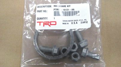 TRD Exhaust Hardware Kit for FR-S BRZ