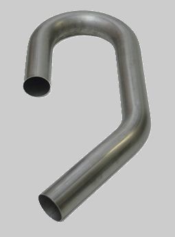 Vibrant T304 Stainless U-J Mandrel Bend Exhaust Piping 1.5" to 4" 