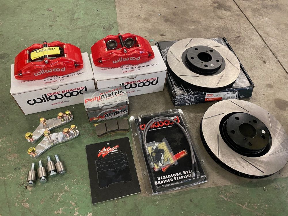 Big Brake Kits Supra XAT Wilwood Front Brake Kit BBK Supra SC300 2GS